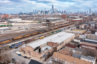 1601 S Wolcott Ave, Chicago, IL - VUE AÉRIENNE  vue de carte