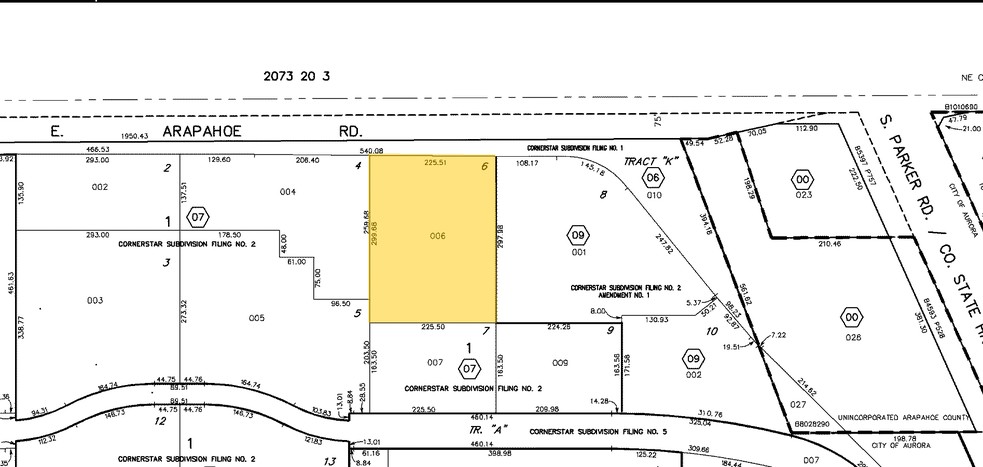 15725 E Briarwood Cir, Aurora, CO à vendre - Plan cadastral – Image 2 sur 11