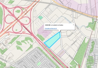 Rue Ernest-Harnois, Joliette, QC - Vue aérienne  vue de carte