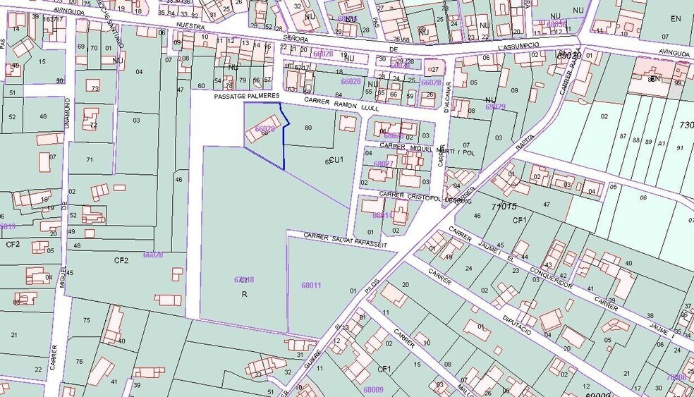 Terrain dans Deltebre, Tarragona à vendre - Plan cadastral – Image 2 sur 3
