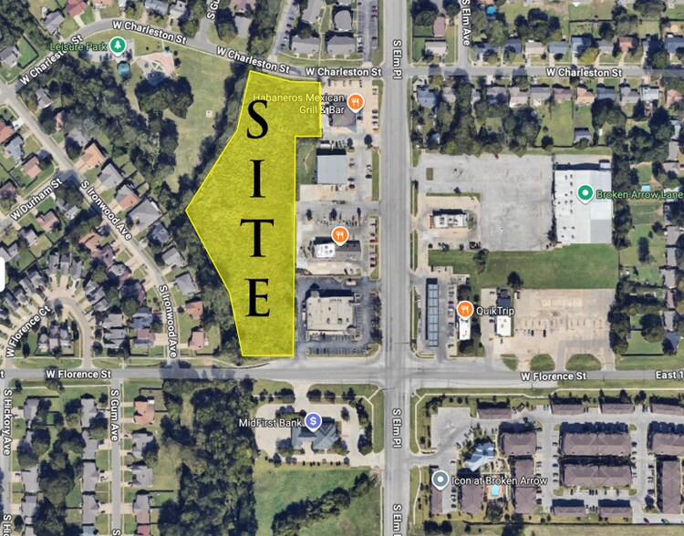 NW 111 and Elm Pl, Broken Arrow, OK à vendre - Photo principale – Image 1 sur 1