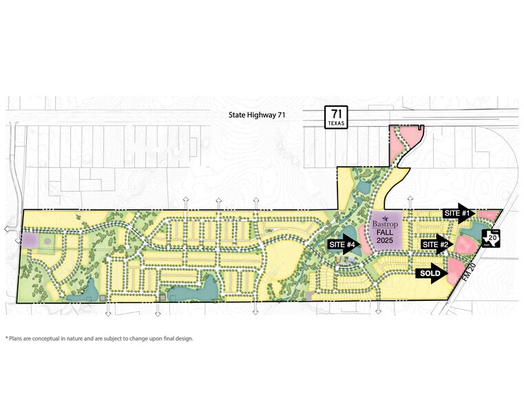 Retail Development Land, Bastrop, TX à vendre - Photo de l’immeuble – Image 2 sur 6