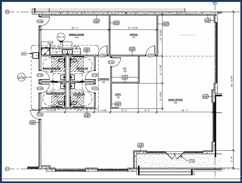 22102 Beckendorff Rd, Katy, TX à louer Plan d’étage– Image 1 sur 2