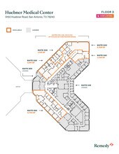 9150 Huebner Rd, San Antonio, TX à louer Plan d’étage– Image 1 sur 15