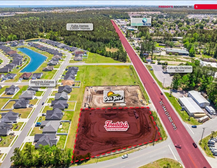 4576 Dick Pond rd, Myrtle Beach, SC à vendre - Photo de l’immeuble – Image 3 sur 4