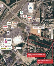 582 E Springfield Rd, Sullivan, MO - Vue aérienne  vue de carte - Image1