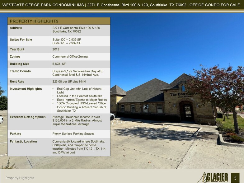 2271 E Continental Blvd, Southlake, TX à louer - Photo de l’immeuble – Image 3 sur 59