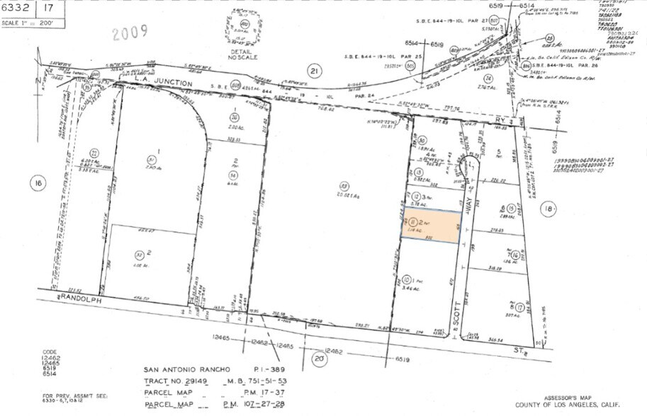 6111 Scott Way, Commerce, CA à louer - Plan cadastral – Image 2 sur 12