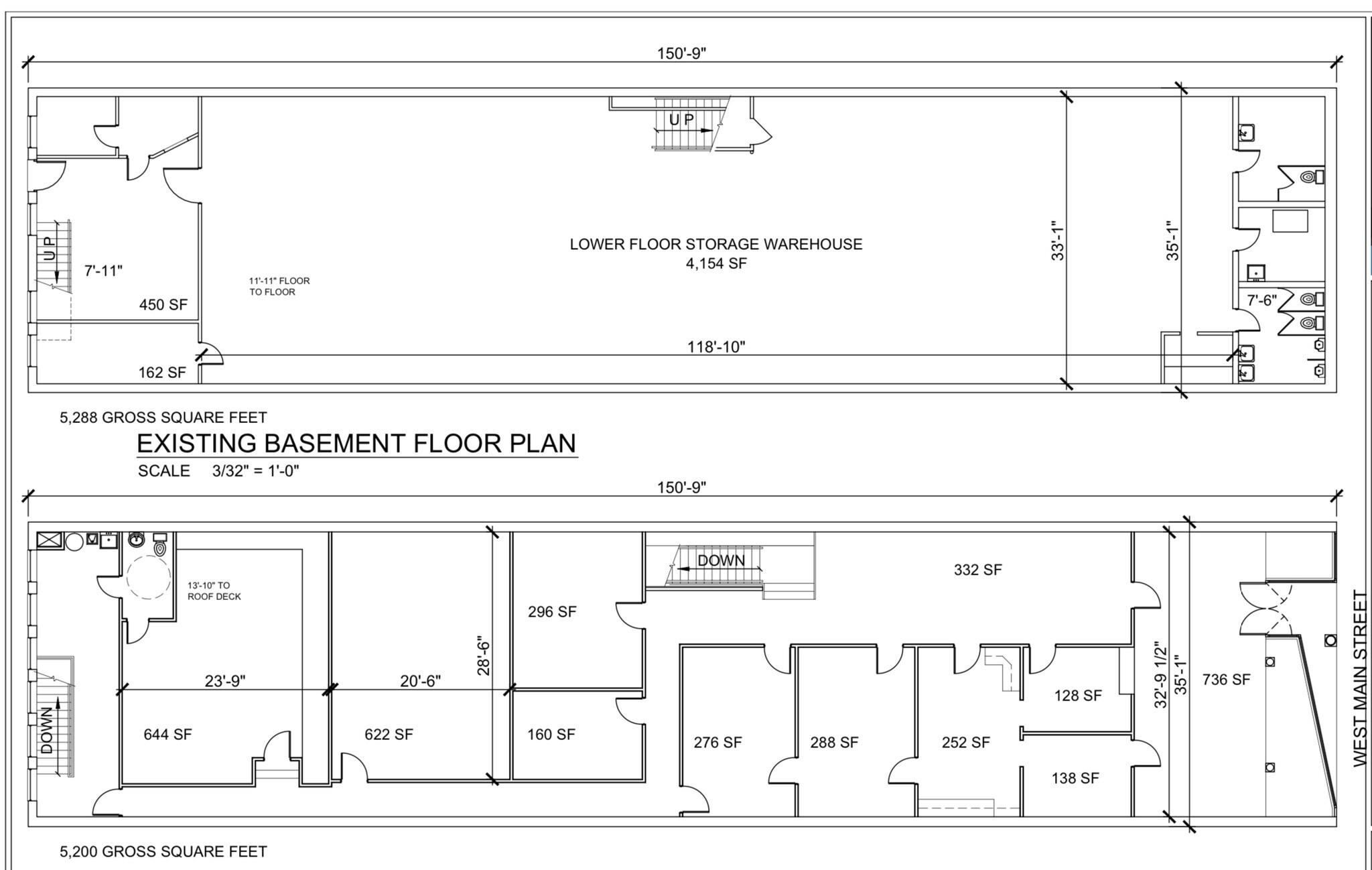 417 W Main St, Waynesboro, VA à louer Plan d’étage– Image 1 sur 2
