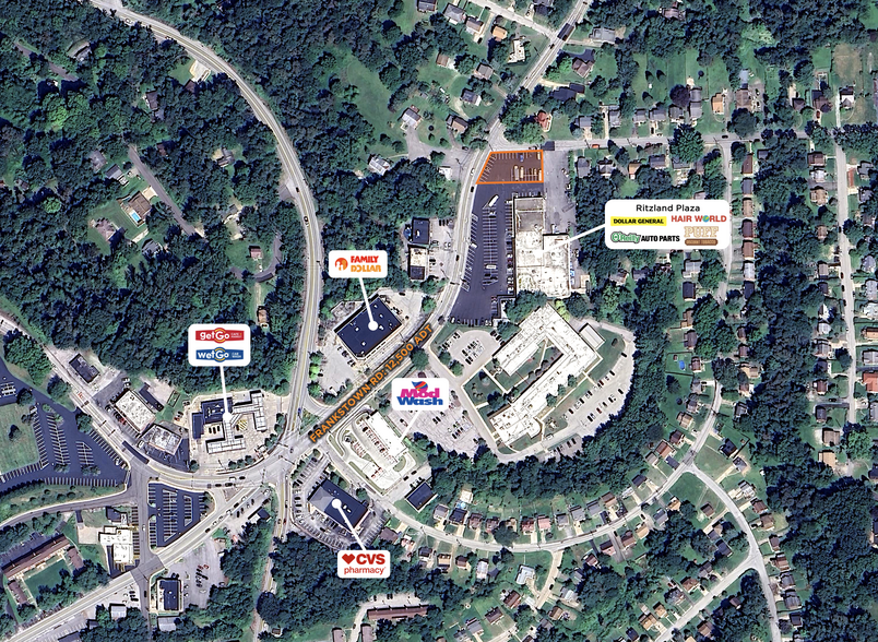 10770 Frankstown Rd, Penn Hills, PA à louer - Photo principale – Image 1 sur 1