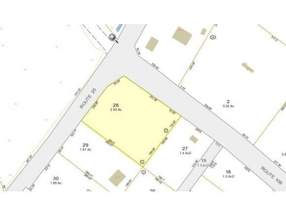 Whittier Hwy, Moultonborough, NH à louer - Plan cadastral – Image 2 sur 2