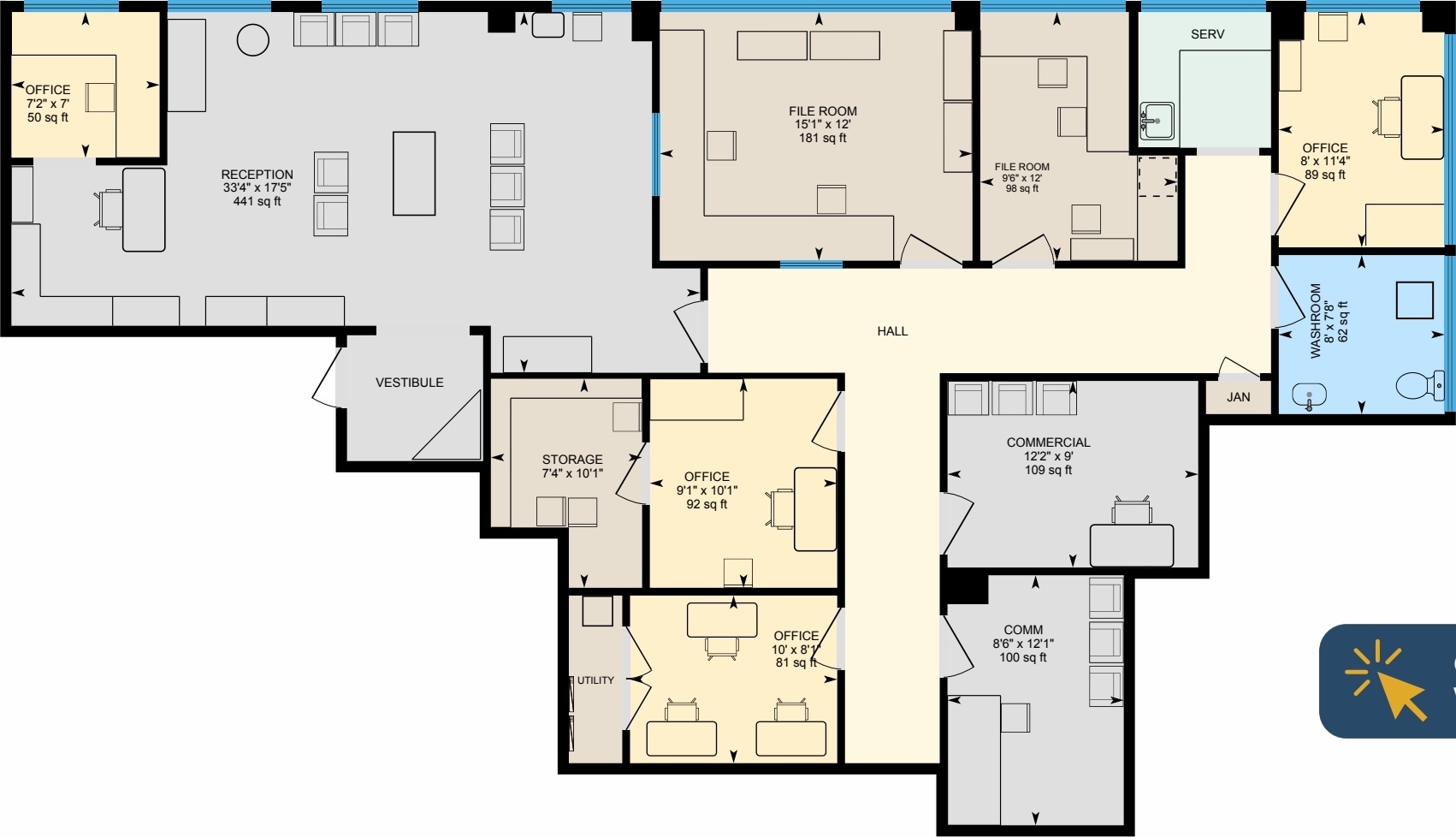 800 Bunn Dr, Princeton, NJ à louer Plan d’étage– Image 1 sur 1