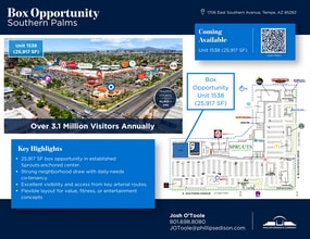 1522-1744 E Southern Ave, Tempe, AZ à louer Plan d’étage– Image 2 sur 2