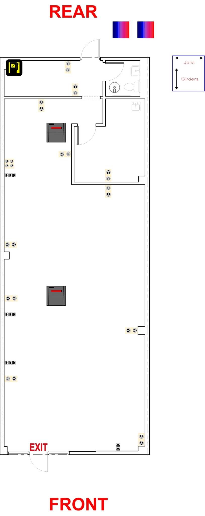 398 N Highway 51, Ridgeland, MS à louer Plan d’étage– Image 1 sur 1