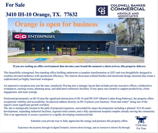 Plus de détails pour 3410 I-10 W, Orange, TX - Bureau à vendre