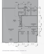 85 Eubanks Rd, Pittsboro, NC à vendre Plan d’étage– Image 1 sur 5