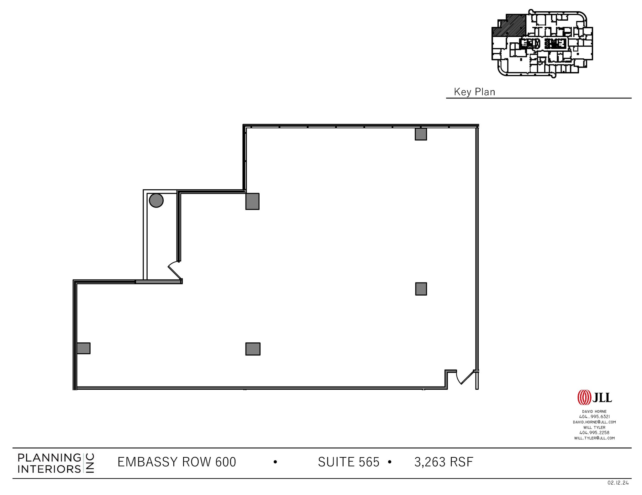 6600 Peachtree Dunwoody Rd NE, Atlanta, GA à louer Plan d’étage– Image 1 sur 1