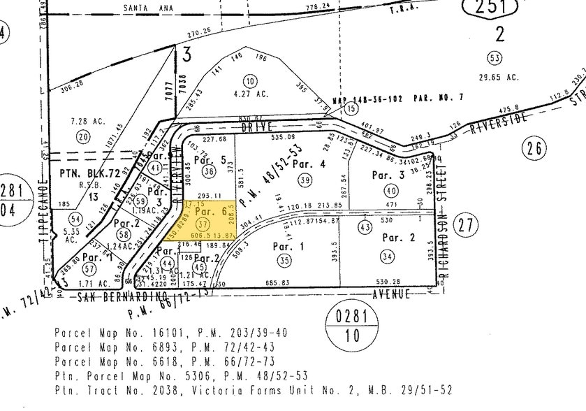 1341 Riverview Dr, San Bernardino, CA à louer - Plan cadastral – Image 3 sur 3