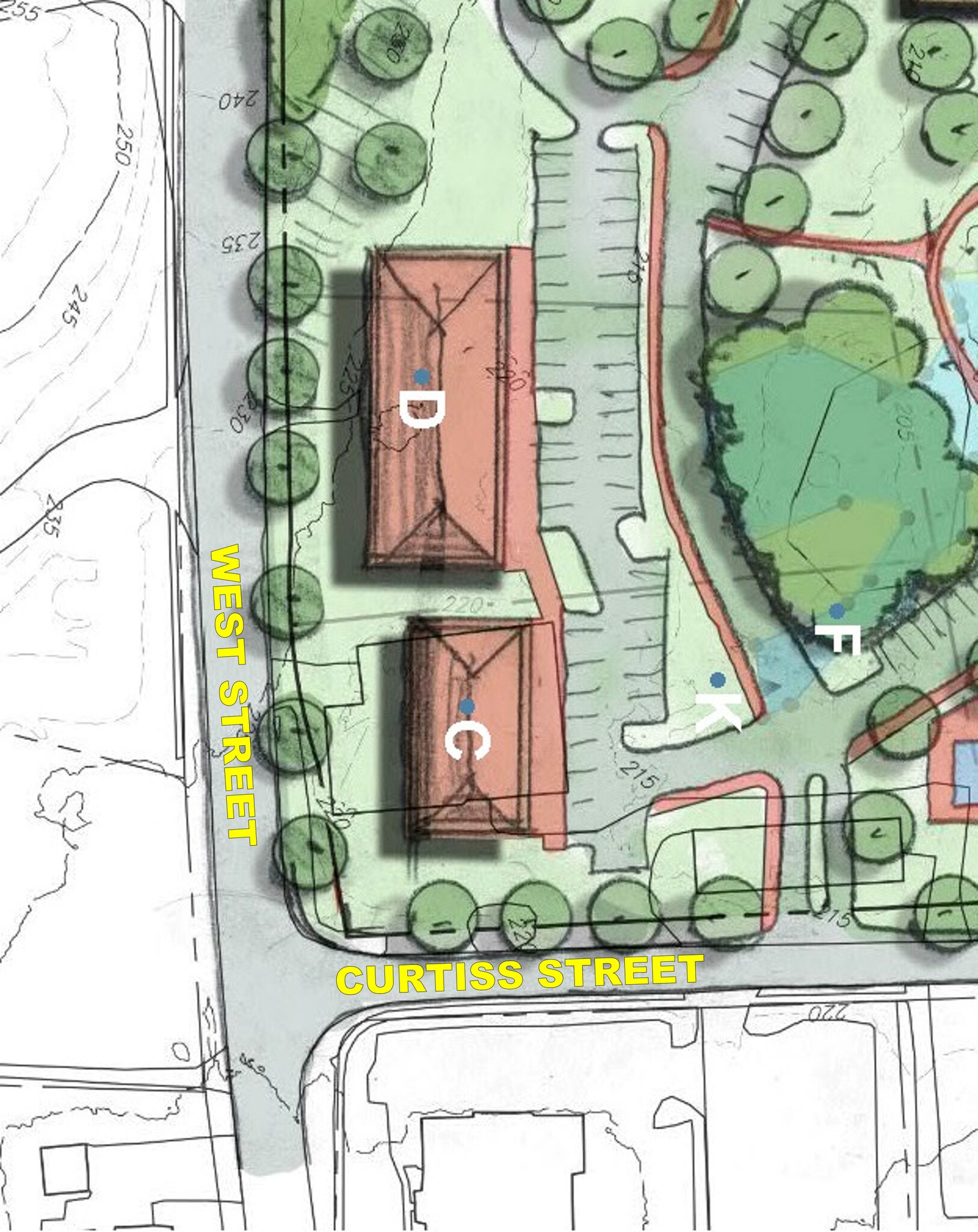 1193 West Street, Southington, CT à louer Plan de site– Image 1 sur 2