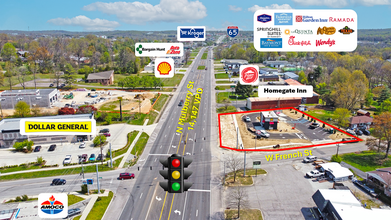 901 N Mulberry St, Elizabethtown, KY - VUE AÉRIENNE  vue de carte - Image1