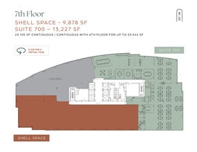 901 N Glebe Rd, Arlington, VA à louer Plan d’étage– Image 1 sur 1