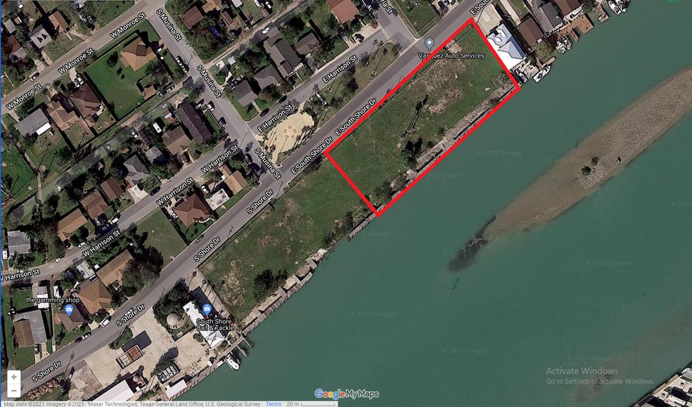 0 S Shore Dr, Port Isabel, TX à vendre - Aérien – Image 2 sur 2