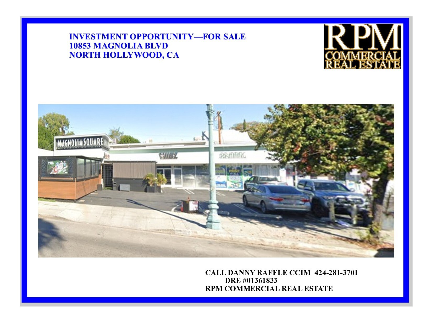 10853-10861 Magnolia Blvd, North Hollywood, CA à vendre Photo principale– Image 1 sur 3