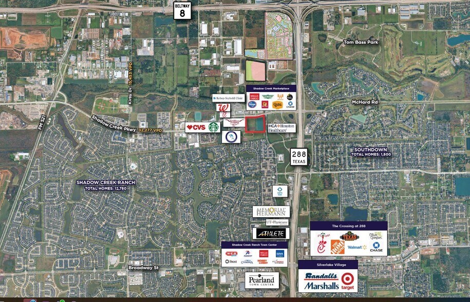 2234 Shadow Creek Pky, Pearland, TX à vendre - Photo de l’immeuble – Image 2 sur 2