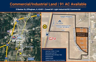 Plus de détails pour 3121 S Banker St, Effingham, IL - Terrain à vendre