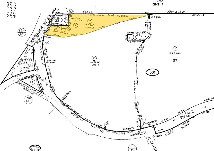 Jefferson St, Carlsbad, CA à vendre - Plan cadastral – Image 2 sur 3