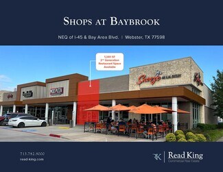 Plus de détails pour 820 W Bay Area Blvd, Webster, TX - Local commercial à louer