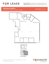 16800 N Dallas Pky, Dallas, TX à louer Plan d’étage– Image 1 sur 1