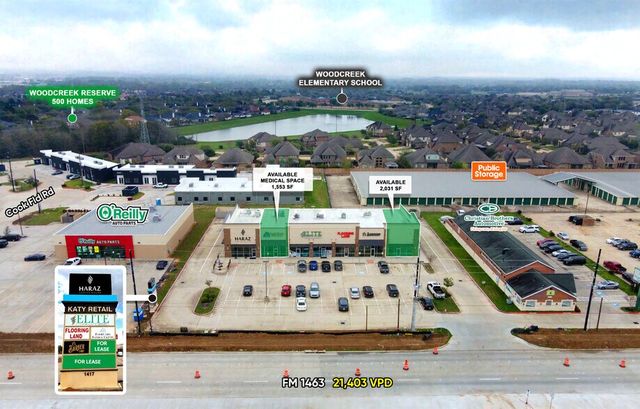 1417 FM 1463 Rd, Katy, TX à louer - Photo de l’immeuble – Image 1 sur 2