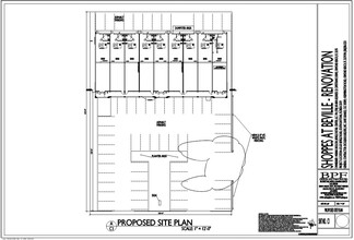 615-631 Beville Rd, Daytona Beach, FL à louer Plan de site– Image 1 sur 1