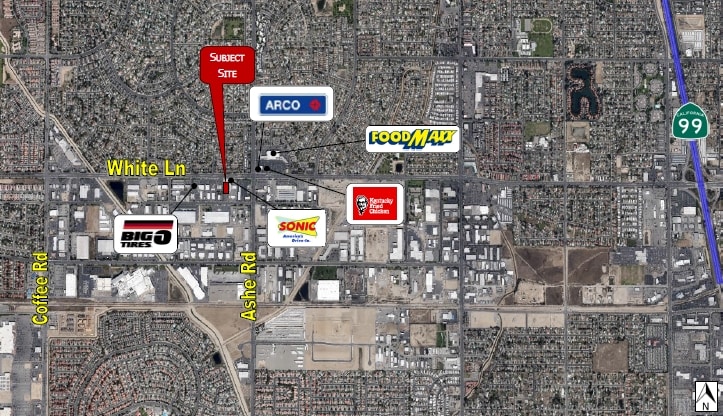 6705 White Ln, Bakersfield, CA à louer - Aérien – Image 2 sur 3