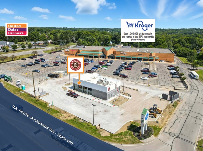 12154 Lebanon Rd, Sharonville, OH à vendre - Aérien – Image 2 sur 5