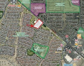 2515 W Hunt Hwy, Queen Creek, AZ - Vue aérienne  vue de carte