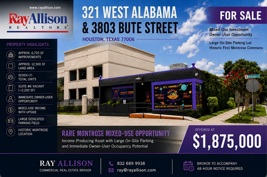 3803 Bute St, Houston, TX à vendre - Photo de l’immeuble – Image 1 sur 19
