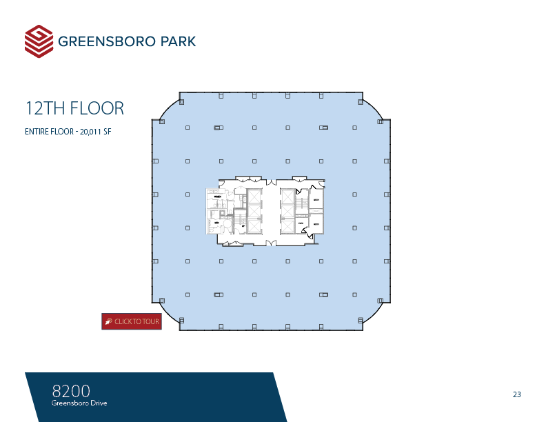 8180-8200 Greensboro Dr, McLean, VA à louer Plan d’étage– Image 1 sur 1