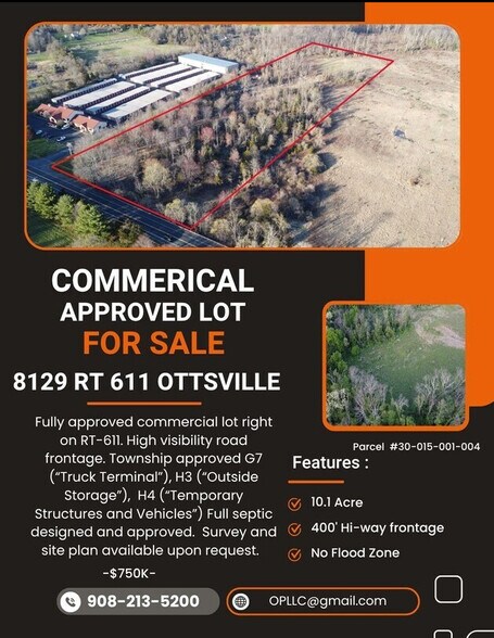 8129 Easton Rd, Ottsville, PA à vendre - Photo de l’immeuble – Image 2 sur 4