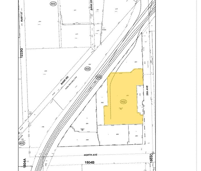 2501 W North Ave, Melrose Park, IL à louer - Plan cadastral – Image 2 sur 6