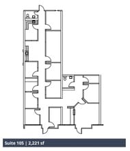 18842 S Memorial Dr, Humble, TX à louer Plan d’étage– Image 1 sur 1