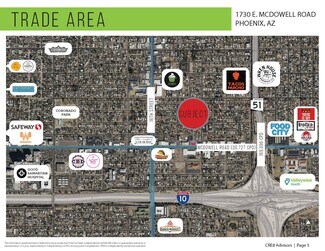 Plus de détails pour 1730 E McDowell Rd, Phoenix, AZ - Local commercial à louer