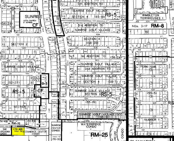 6190 NW 11th St, Sunrise, FL à vendre - Plan cadastral – Image 2 sur 26