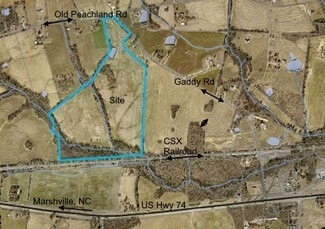 Plus de détails pour Old Peachland Rd, Marshville, NC - Terrain à vendre