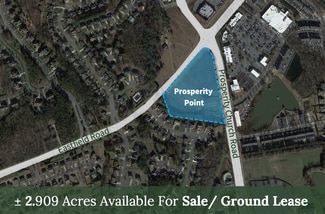 Plus de détails pour 6621 Prosperity Church Rd, Charlotte, NC - Terrain à vendre