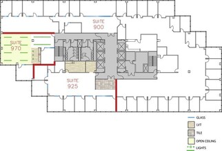 611 Anton Blvd, Costa Mesa, CA à louer Plan d’étage– Image 2 sur 13