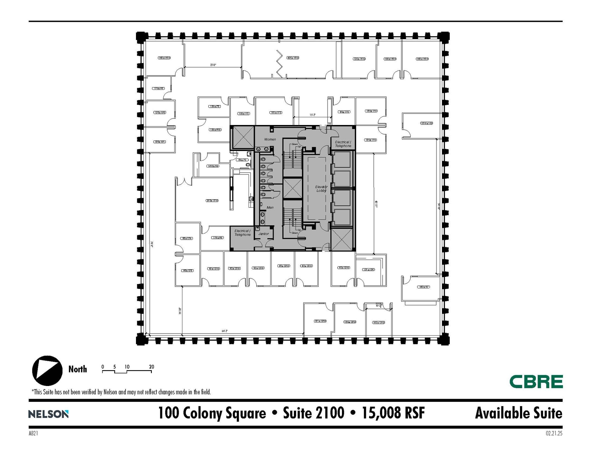 1175 Peachtree St NE, Atlanta, GA à louer Plan d’étage– Image 1 sur 1