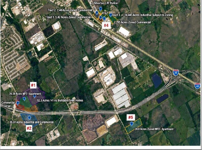 Freeway Frontage Zoned Land Portfolio portefeuille de 1 biens à vendre sur LoopNet.fr - Photo de l’immeuble – Image 2 sur 7