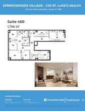 2255 E Mossy Oaks Blvd, Spring, TX à louer Plan d’étage– Image 2 sur 2